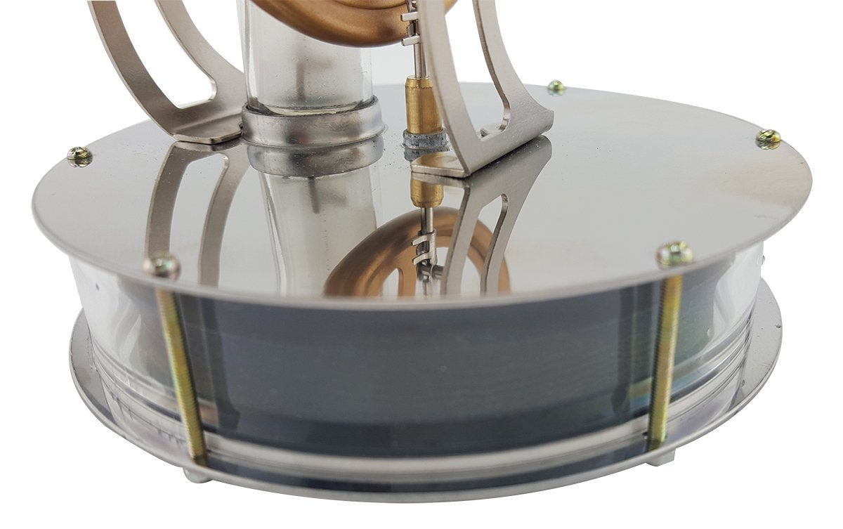 Low Temperature Stainless Steel Stirling Engine Generator for Education