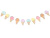 Ice Cream Happy Birthday Banner,Ice Cream Birthday Party Decoration