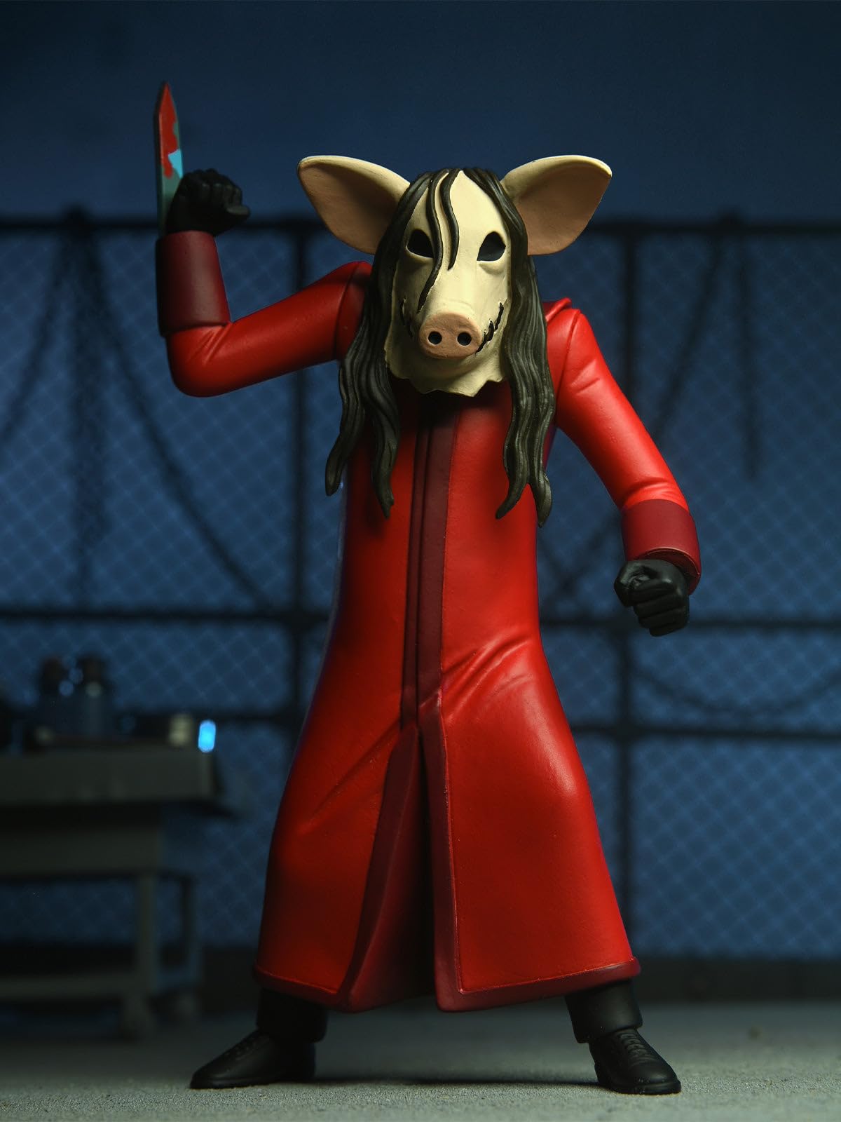 NECA Jigsaw Killer Red Robe Scale Action Fig. 15cm Saw toony Terrors