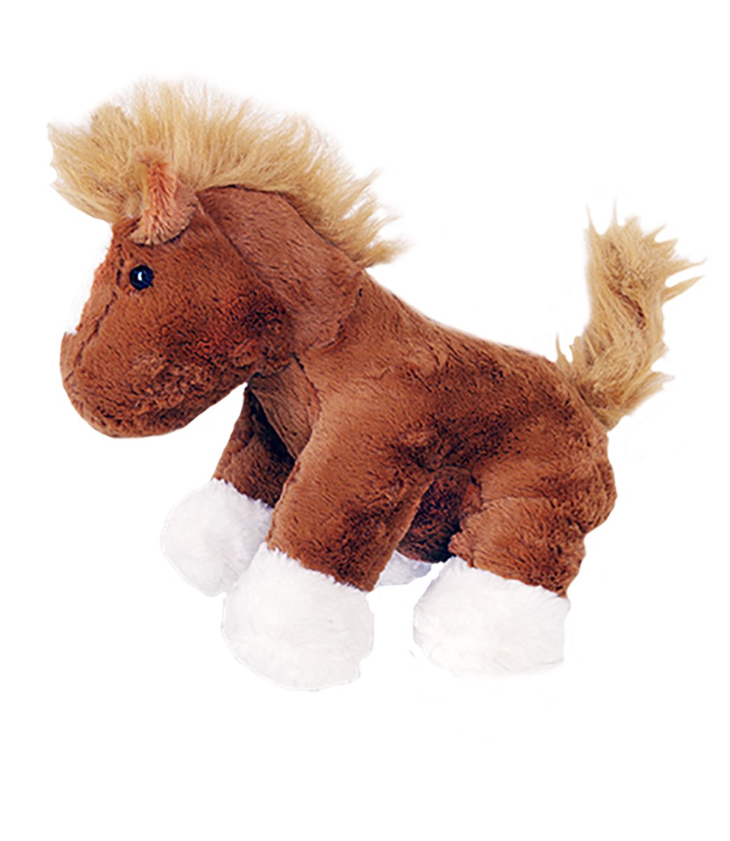 Stuffems Toy Shop Make Your Own Stuffed Animal Mini 8 Inch Chestnut the Horse Kit - No Sewing Required!