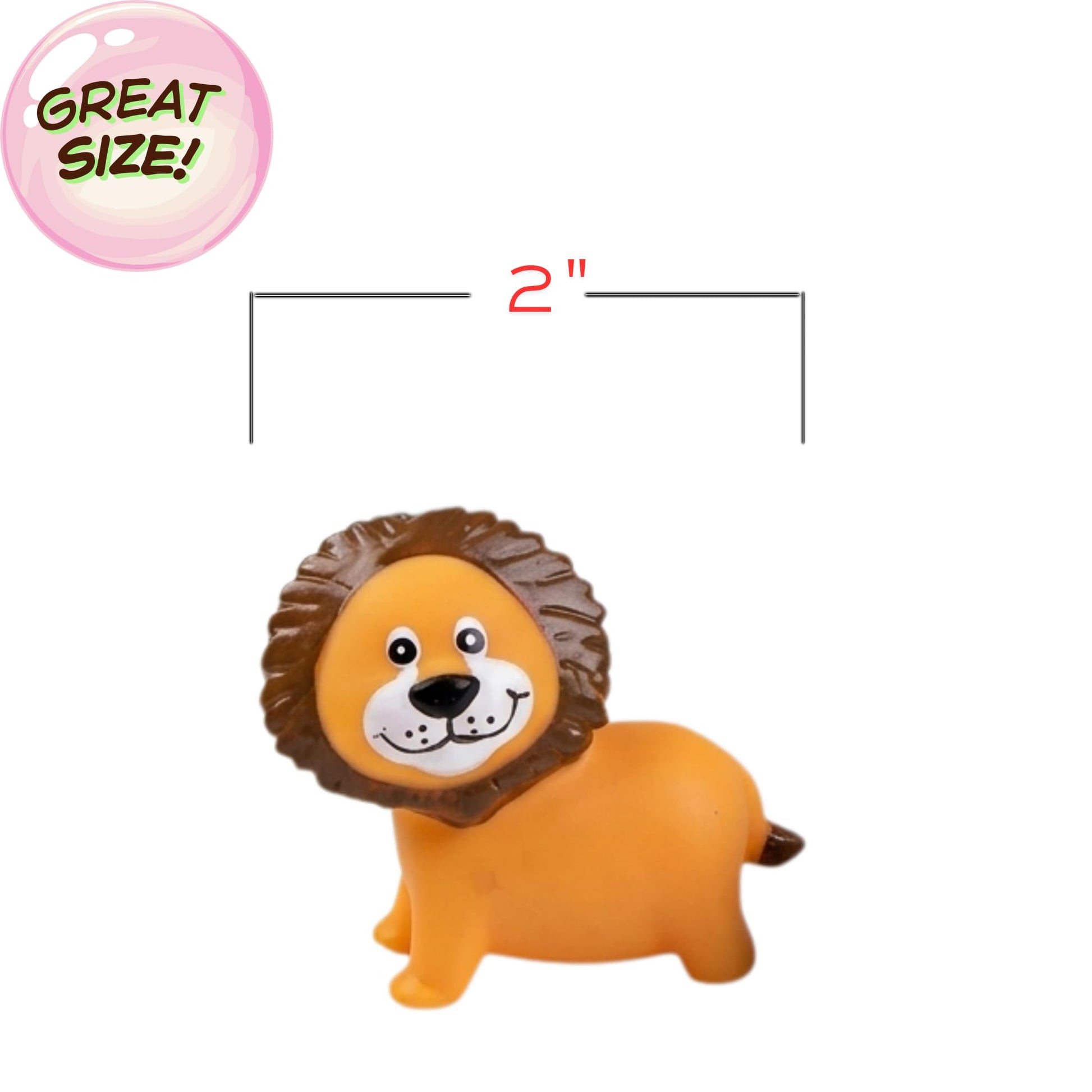 ArtCreativity Vinyl Zoo Animals Toys (Pack of 12) - Assorted Squeezable Toys Safari Animals Figures - Safari Birthday Party Favors for Kids, Jungle