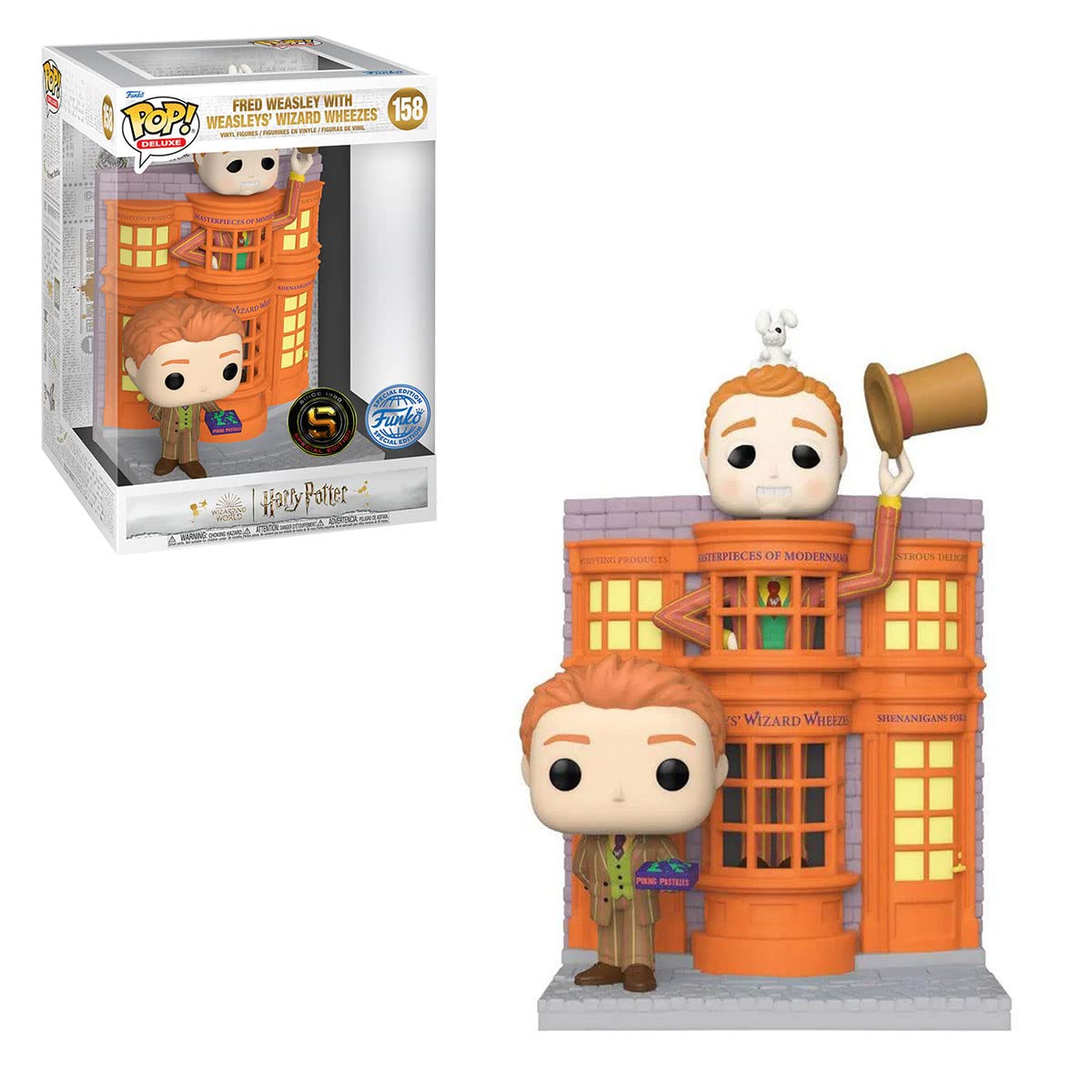 Funko POP! Harry Potter: Wizarding World - Fred Weasley with Weasleys' Wizard