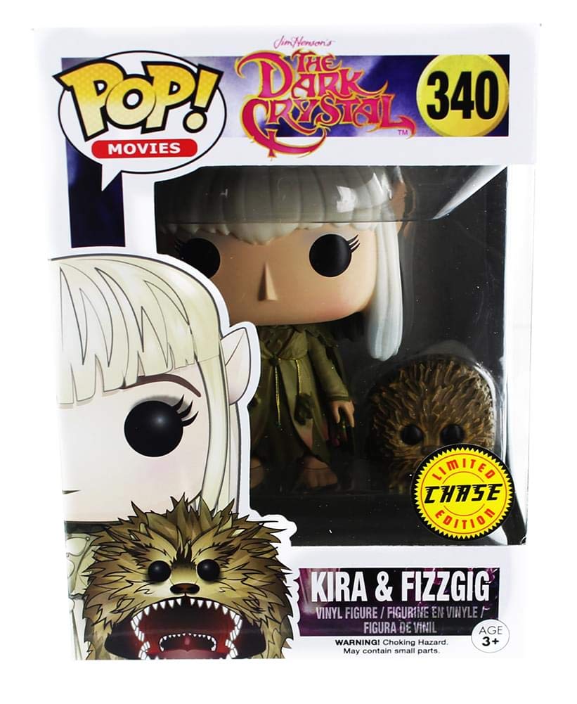 FunKo POP! Movies Dark Crystal Kira & Fizzgig 3.75â€ Chase Edition Vinyl Figure
