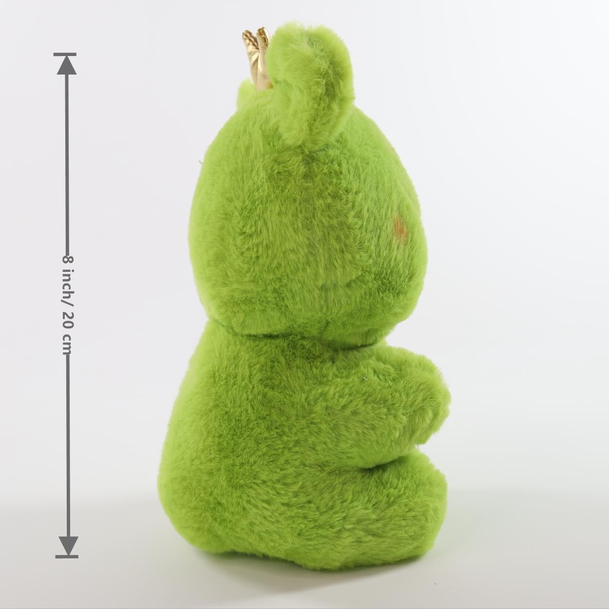 Sew Butiful Frog Plush, 9" Cute Green Stuff, Soft Frog Stuffed Animal Plushies, Birthday, for Girls, Kids