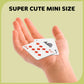 Srenta 24 Pack Mini Playing Cards Bulk - Poker Cards Decks for Kids, Small Deck of Cards with Smiley Faces, Miniature Casino Game Packs, Cool Party