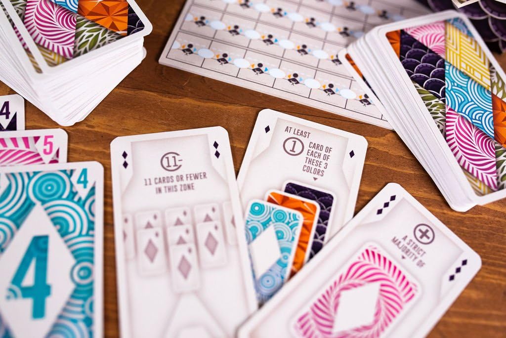 25th Century Games Splito, Fun Quick Card Game for 3 to 8 Players, Draft Cards, Unique Scoring