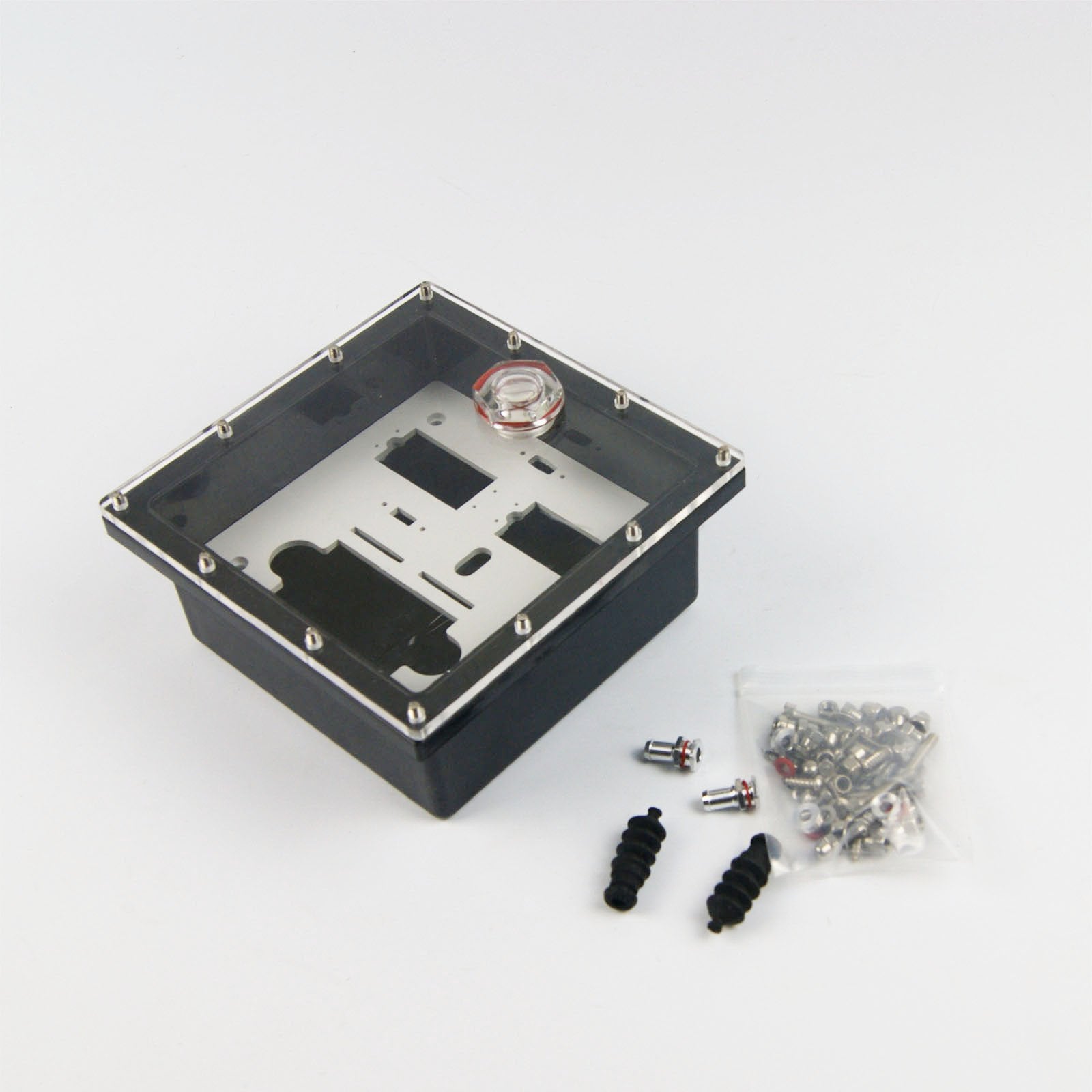 TITRACING Waterproof Sealed Servo Radio Box Fit Marine EP Gas Nitro RC Boat