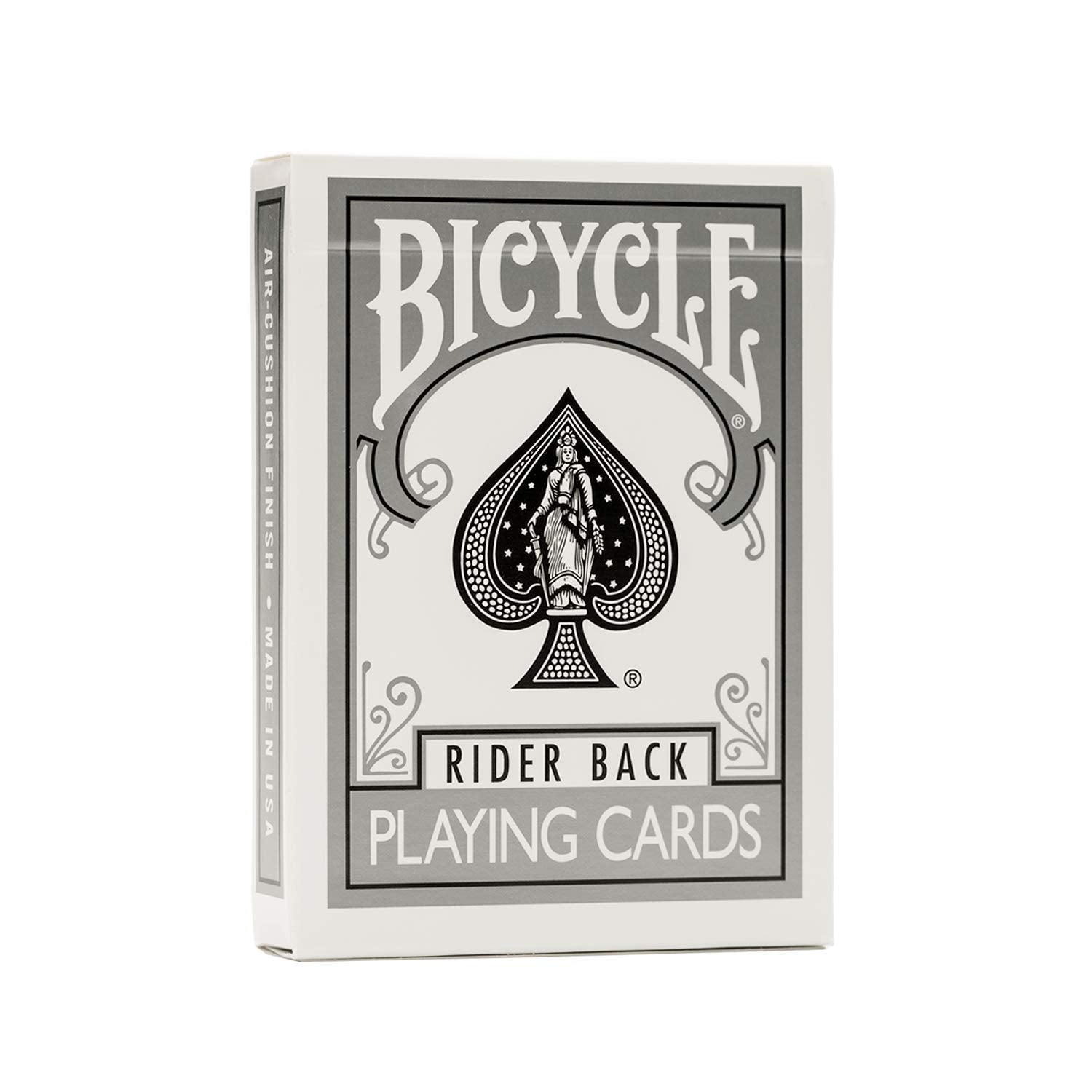 Bicycle Rider Back Silver Deck