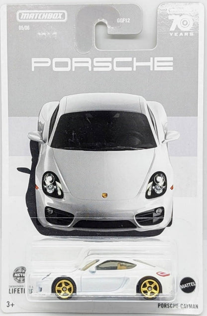 Matchbox Porsche Cayman, White