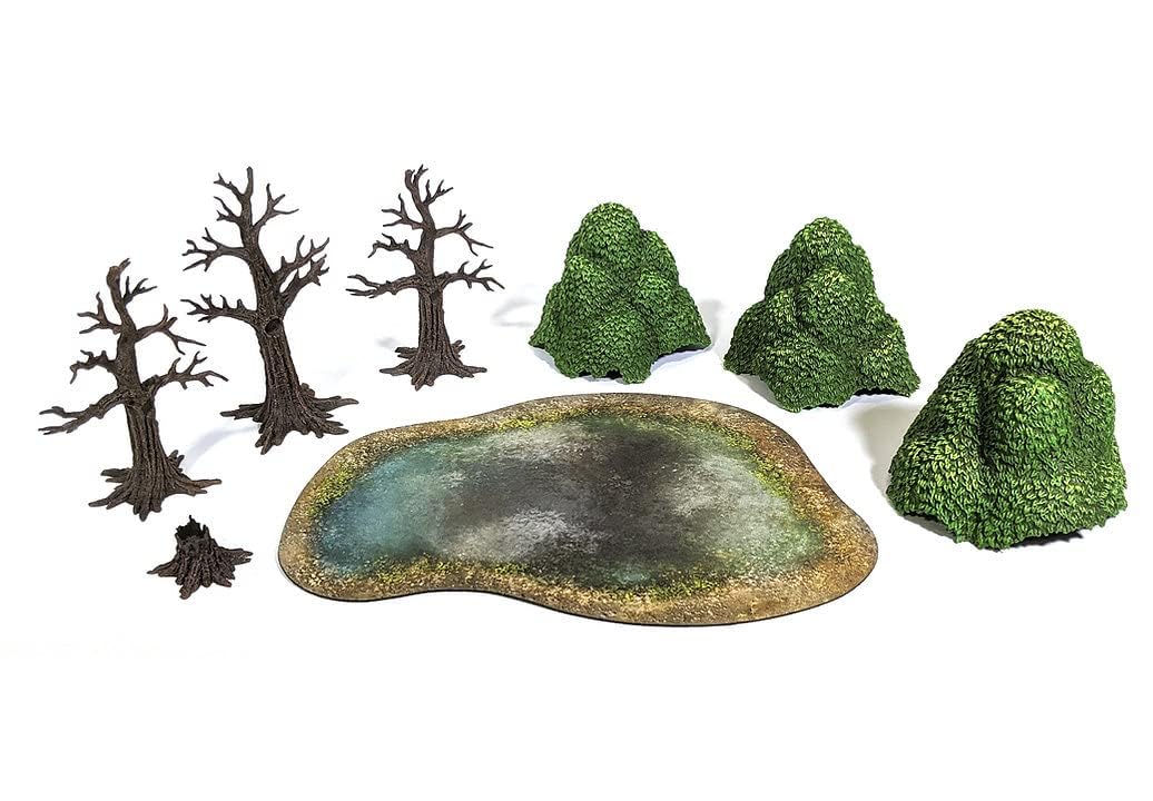 Monster Fight Club - Monster Scenery: Verdant Forest Double Pack