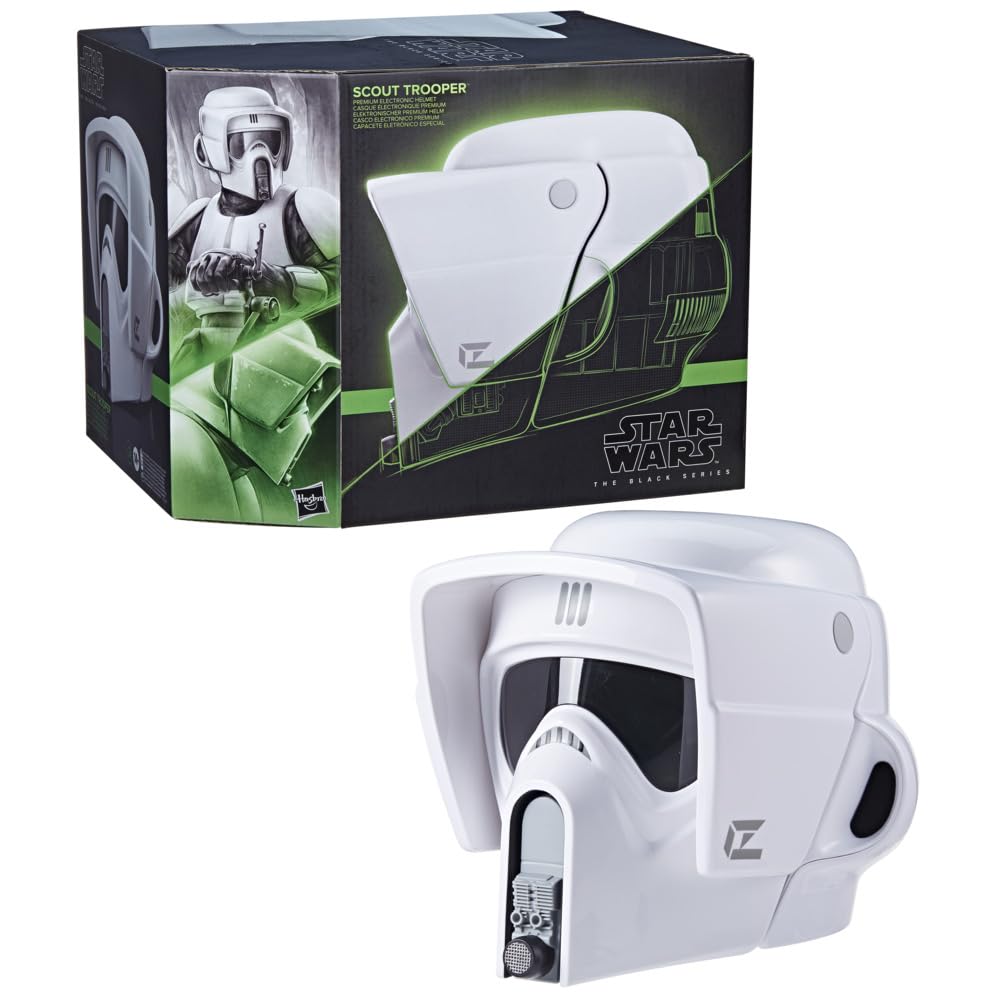 Star Wars The Black Series Life Size Prop Replica - Scout Trooper Helmet, F6911