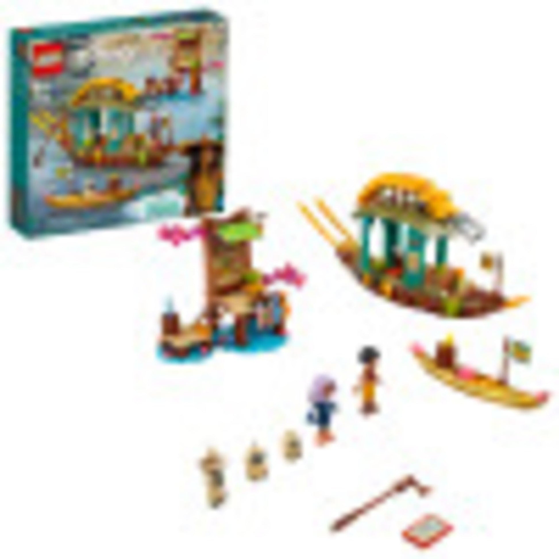 LEGO Disney Boun’s Boat 43185 Building Kit; an Imaginative Toy Building Kit; Best for Kids Who Like Exploring The World and Adventuring with Strong