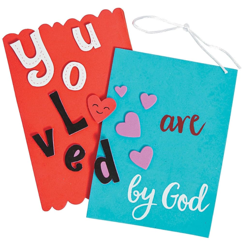 You are Loved By God Sign Craft Kit - Crafts for Kids and Fun Home Activities VBS 2026