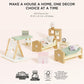 Le Toy Van - SugarPlum Wooden Bedroom Set | Dolls House Accessories Play Set For Dolls Houses | Girls and Boys Doll House Furniture Sets - Suitable