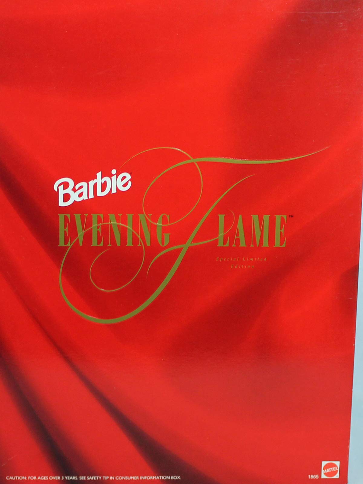 Barbie 01865 1991 Evening Flame Blonde Doll