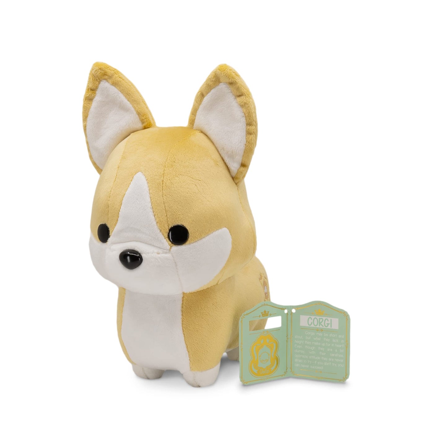 Bellzi Tan Corgi Cute Stuffed Animal Plush Toy - Adorable Soft Corgi Toy Plushies and Gifts - Perfect Present for Kids, Babies, Toddlers