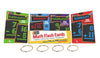 Regal Games Math Flash Cards for Multiplication, Division, Addition and Subtraction - 1st, 2nd, 3rd Grade Math & More - Flash Cards w/ 4 Binder Rings