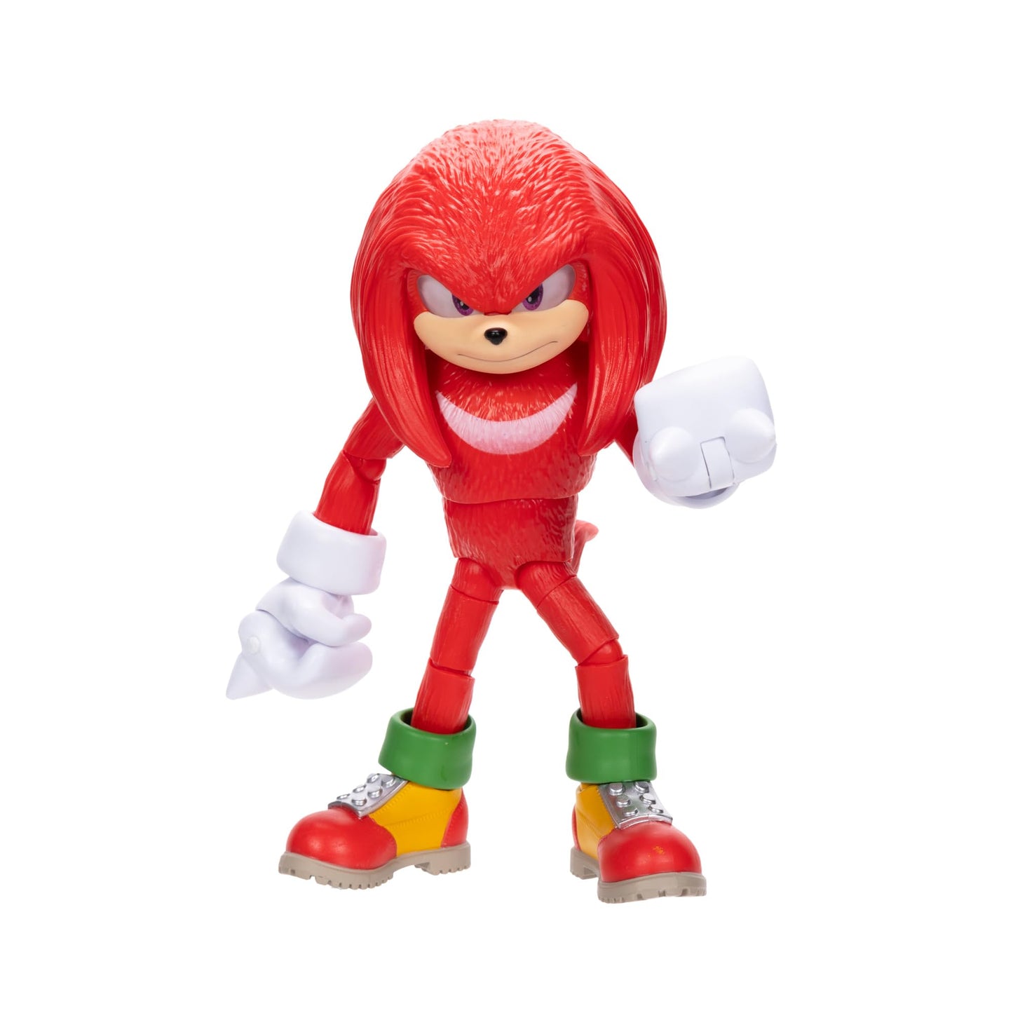 Sonic The Hedgehog 3 Movie 5-InchAction Figure 4-Pack, Articulated Figures from Jakks Pacific's Wave 2 Include Super Sonic The Hedgehog, Shadow