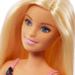 Barbie Doll, Blonde, and Grocery Store with Rolling Cart and Working Belt