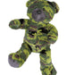 Stuffems Toy Shop Make Your Own Stuffed Animal GI Camo Bear Kit 16"- No Sew - Kit with Cute Backpack!