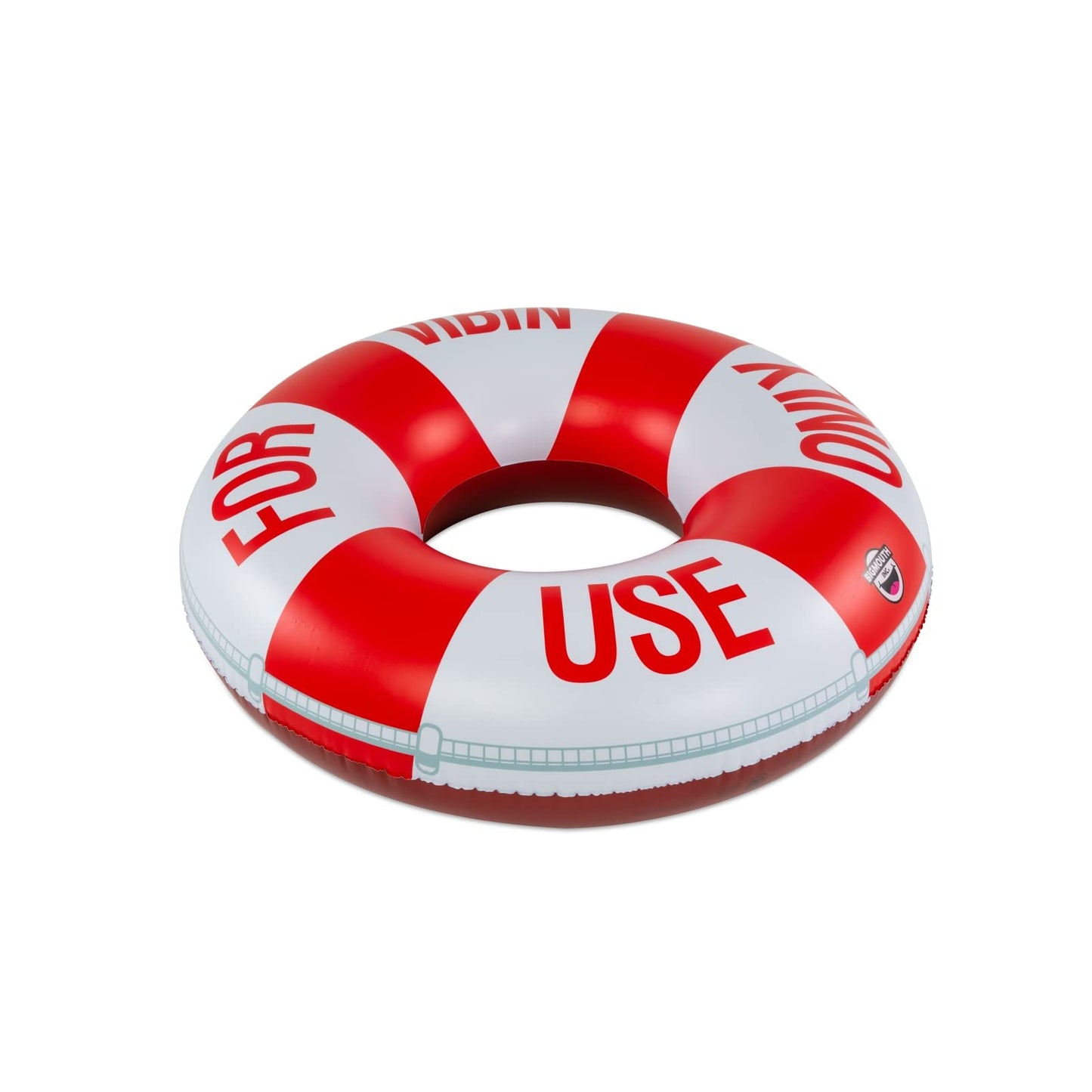 for Vibin' Use Only Pool Float, Over 5' Wide Inflatable Floatie Tube, Blow Up Swim Ring, Outdoor Summer Pool Party Decor