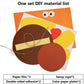 AMAZYJ Turkey Craft Kits Thanksgiving & Autumn |Thankful Turkey Making Kit |DIY Festive Fall Thanksgiving Party Game |Door Hanging Ornament Decoration