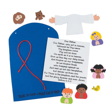 The Lord's Prayer Craft Kit - Crafts for Kids and Fun Home Activities