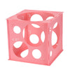 Pllieay 14 Holes Balloon Sizer Box, Pink Balloon Measurement Box,1-10 Inch