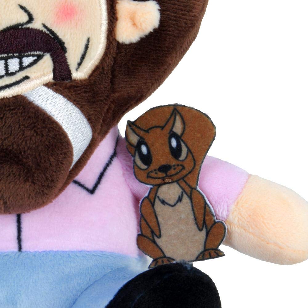 Kidrobot Bob Ross with Peapod 8Inch Plush Phunny Stuffed Animal