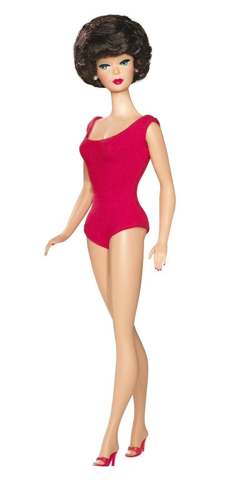Barbie My Favorite Time Capsule 1962 Brunette Bubble Cut Doll