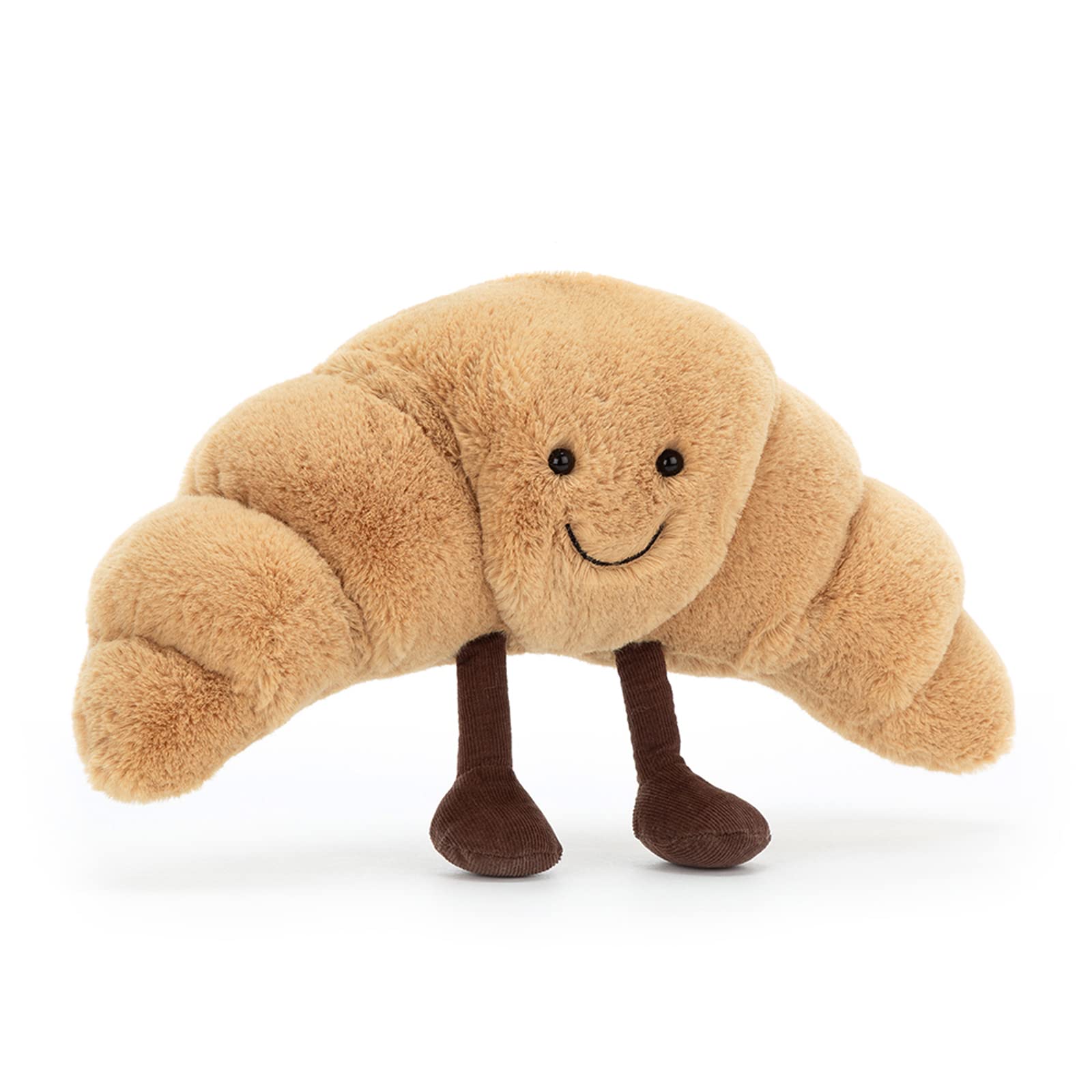 Jellycat Amuseables Croissant Stuffed Toy, Small 8.5 inches - Pastry Plush - Fun Gift Idea