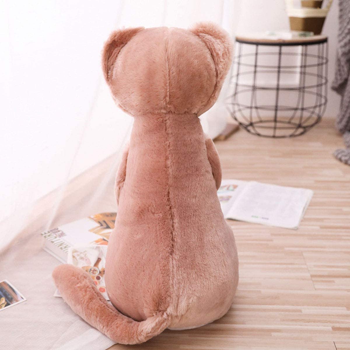 Rosiha Ferrets Plush Pillow 20 Inch(Brown)