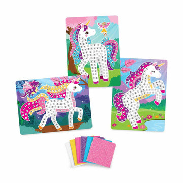 Sticky Mosaics Orb 51044 Travel Pack Unicorns, Multi, One Size