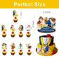 25Pcs Beauty & Beast Cake Decorations with 24pcs Cupcake Toppers 1pcs Cake Topper for Girls Birthday Party Supplies