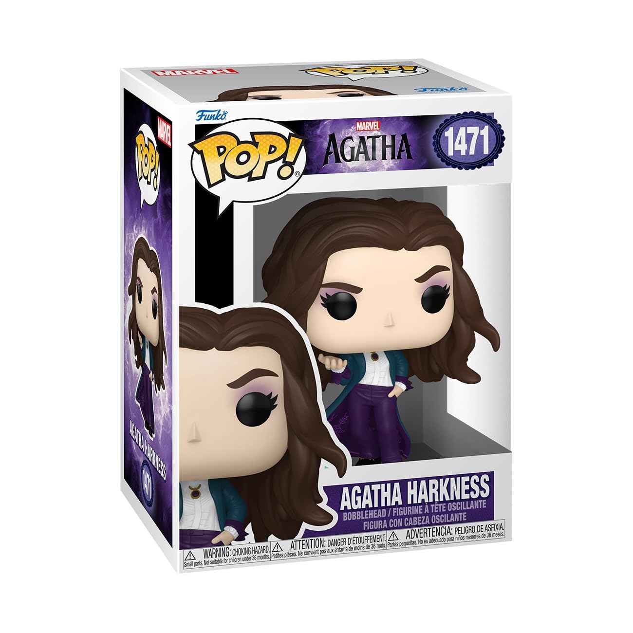 Funko POP Marvel: Agatha Harkness - Agatha Coven of Chaos - Collectable Vinyl Figure - Gift Idea - Official Merchandise - for Kids & Adults - TV Fans