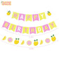 Lemon Party Decorations Happy Birthday Banner Lemon Garland Lemonade Cake Topper Cupcake Toppers Balloons for Lemonade Theme Birthday Party Supplies