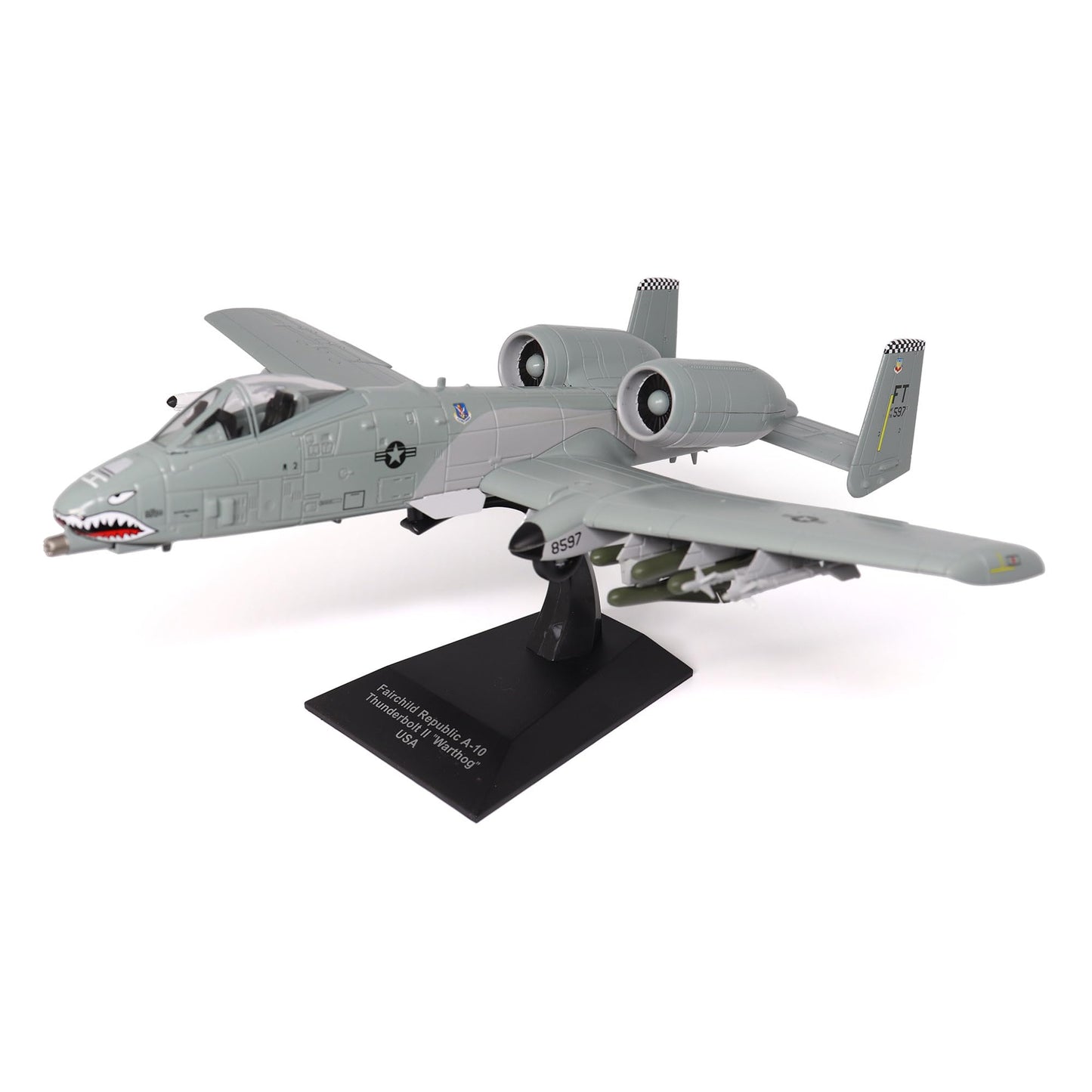 Motor city classics 1:72 Scale Military Diecast Collectible Fairchild Republic A-10 Thunderbolt II Warthog | Militaria Diecast | Model 27294-77
