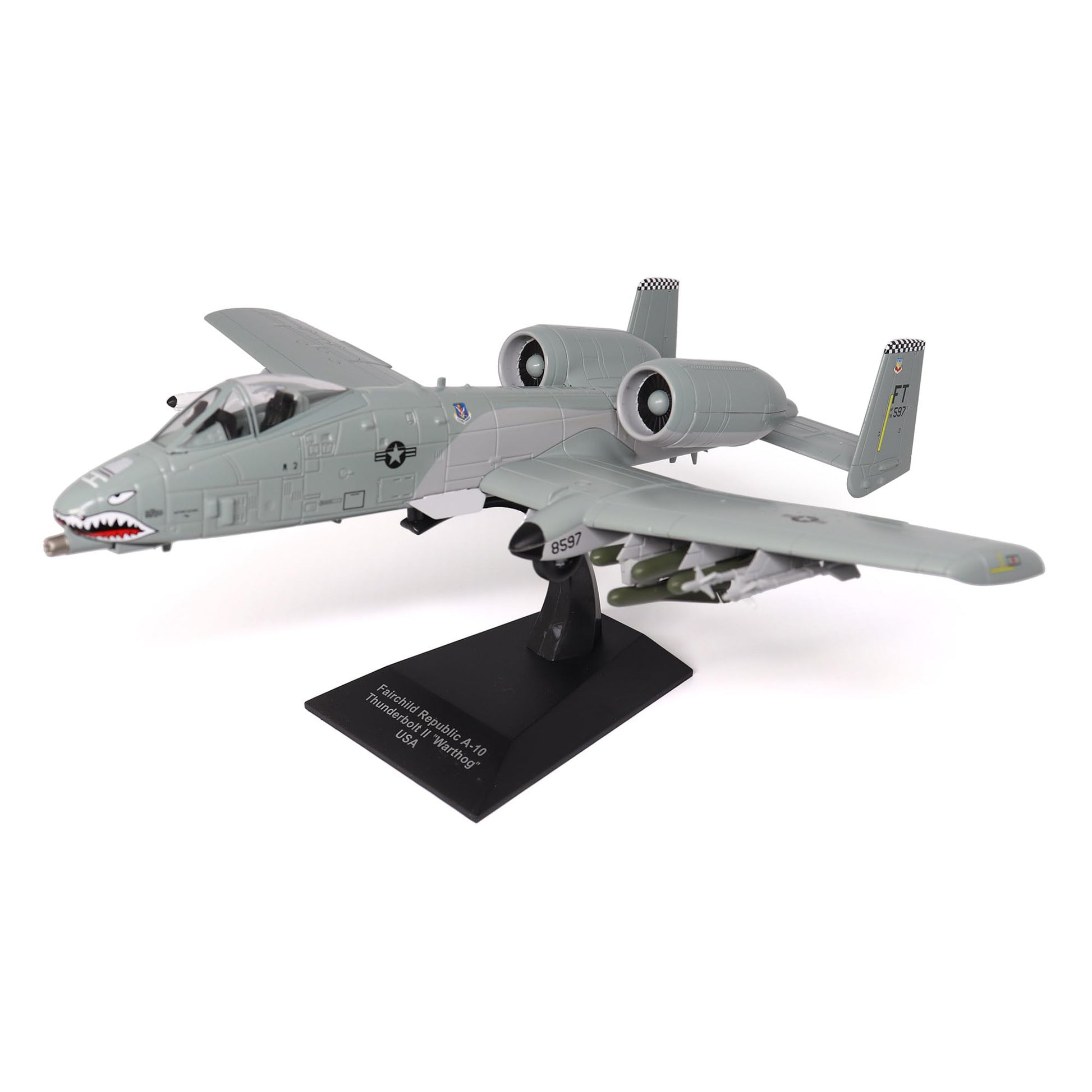 Motor city classics 1:72 Scale Military Diecast Collectible Fairchild Republic A-10 Thunderbolt II Warthog | Militaria Diecast | Model 27294-77