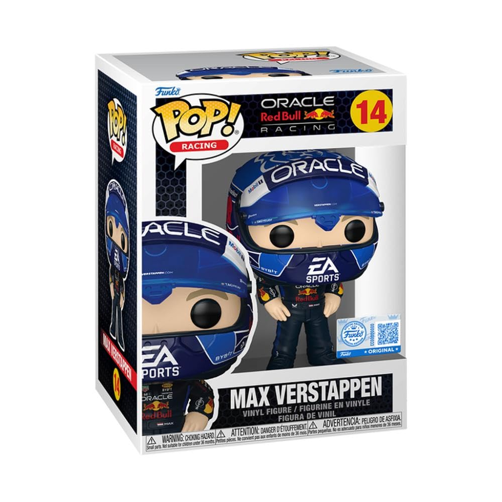 POP Max Verstappen Funko Original 14 (with Plastic Protection)