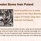 PolishArt Claddaugh - Secret Wooden Puzzle Box