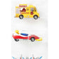 Hot Wheels Marvel Premium 4-Pack of 4 Toy Cars, Trucks & Vans Inspired by Popular Comic Book Characters in 1:64 Scale