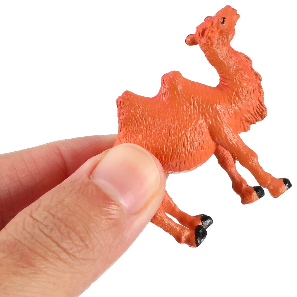 STOBOK Camel Models Miniature Camel Figurine Animal Model Desktop Ornaments, Pack of 4