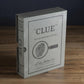 WS Game Company Clue Vintage Bookshelf Edition - Classic Murder Mystery Board Game in Linen-Wrapped Book Case with Retro 1949 Design, for Kids, Adults