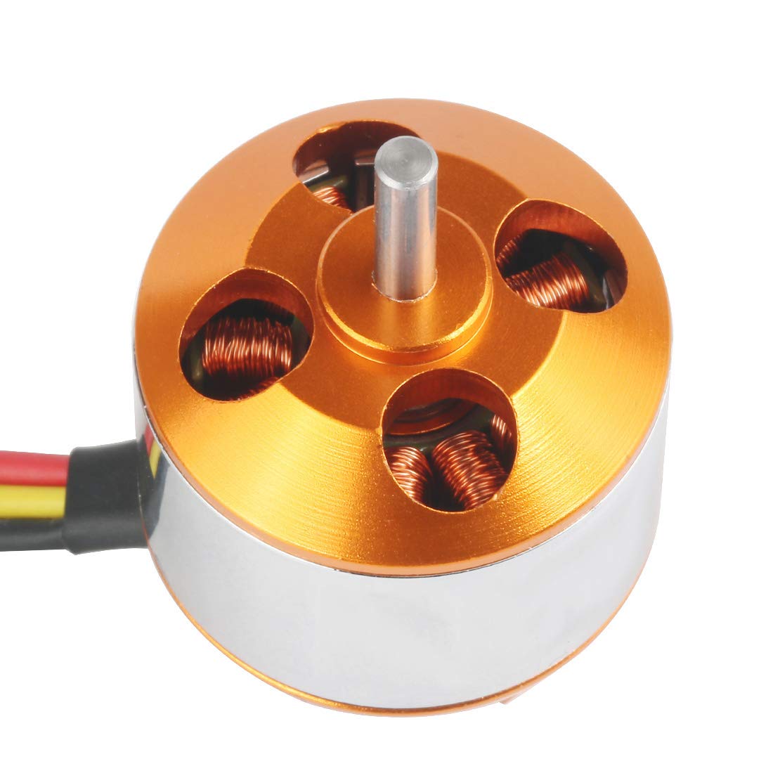 QWinOut A2208 2208 Brushless Motor 1100KV 1400KV 1800KV 2600KV for RC Airplanes Aircraft Multicopter Vehicle Model Glider Plane (1100KV,1 Pcs)