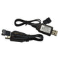 Blomiky 2 Pack 7.4V / 2 x 3.7V 400mA Lithium Battery Charger Cable with SM-4P 4 pin Plug for Old Version UDI001 UDI008 UDI009 and HJ808 HJ812 RC Boat