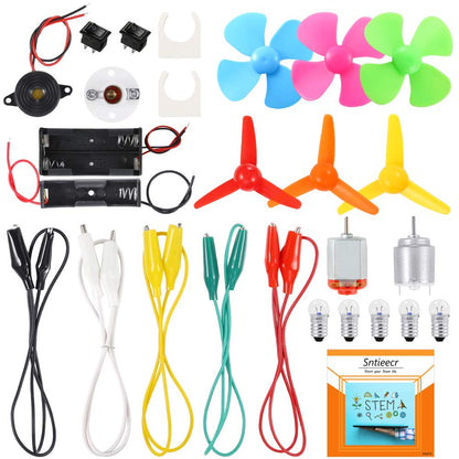 Sntieecr Electric Circuit Motor Kit, Science Experiment Educational Kit