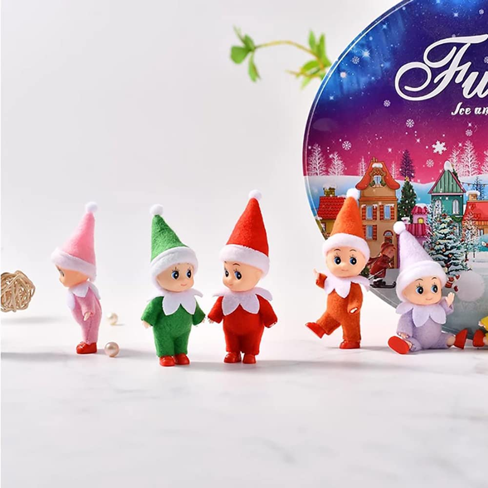 JHBEMAXS Mini Elf Baby Twins Kindness Tiny Elves Dolls Set (Pack of 14 PCS)