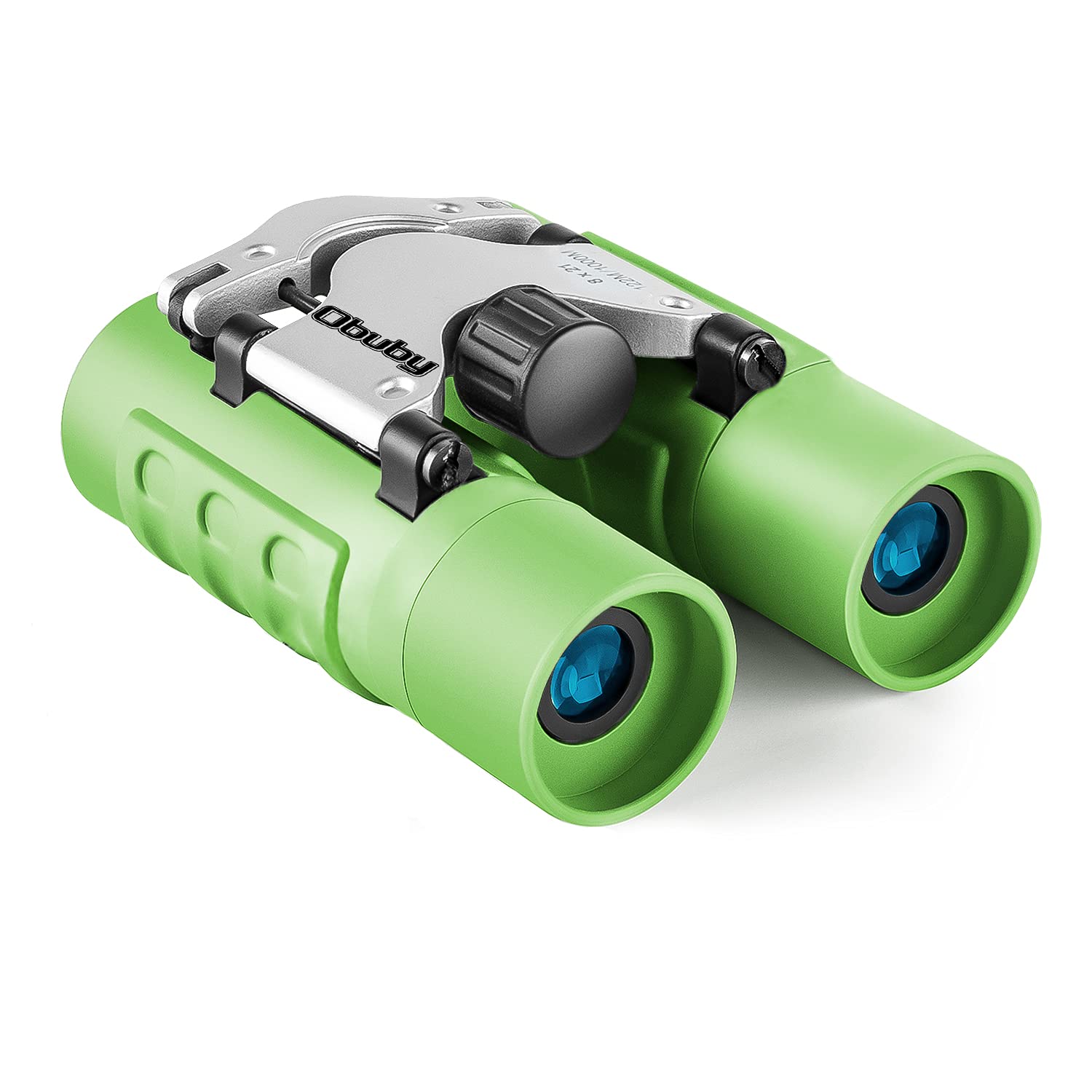 Obuby Real Binoculars for Kids Gifts for 3-12 Years Boys Girls 8x21 High-Resolution Optics Mini Compact Binocular Toys Shockproof Folding Small