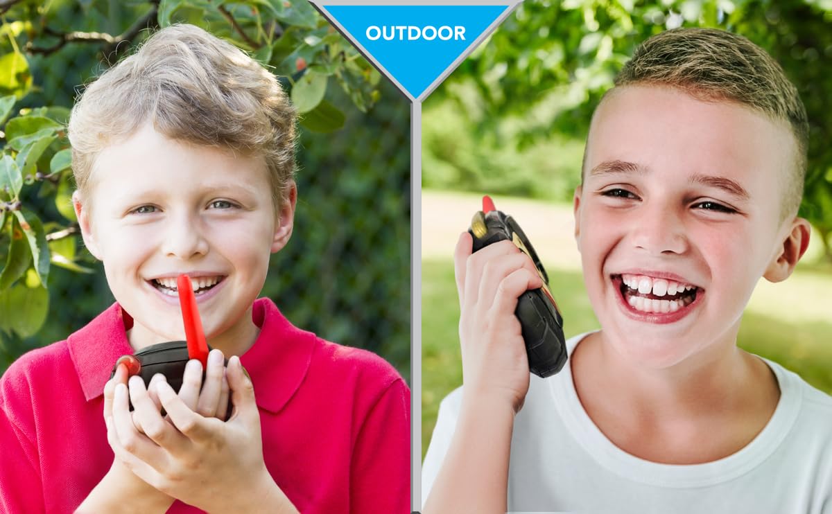Harry Potter Walkie Talkies for Kids - FRS, Long Range, Adjustable Volume Control