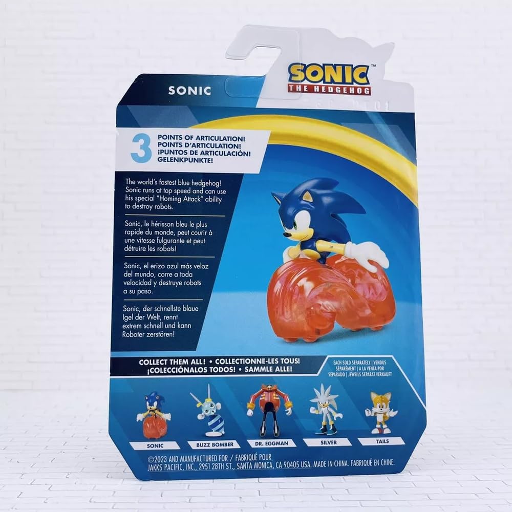 Sonic the Hedgehog 2 1/2-Inch Figure - Sonic (W14)